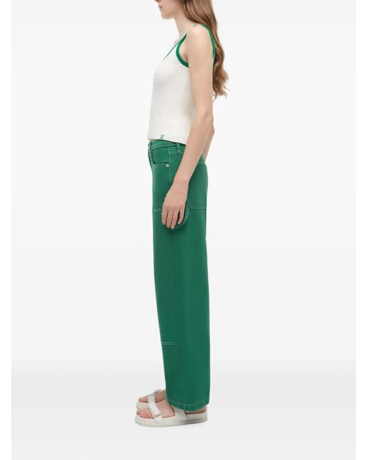 Jonathan Simkhai Green Rayne Knit Tank Top