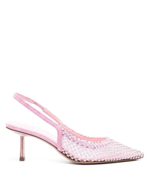 Zapatos Gilda con tacón de 60 mm Le Silla de color Pink
