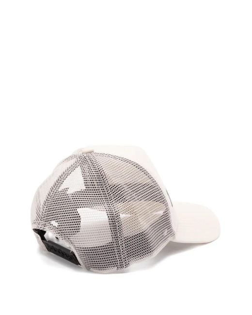 Palm Angels Natural Logo-Print Trucker Cap for men