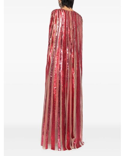 Elie Saab チュール ドレス Red