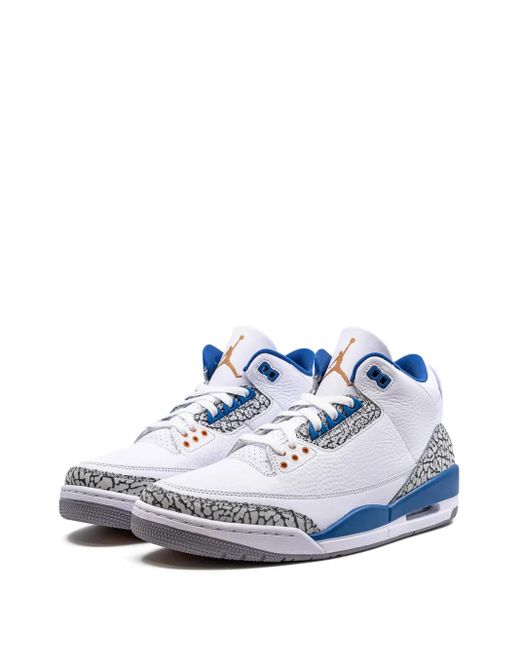 Nike Blue Air 3 "Wizards" Sneakers for men