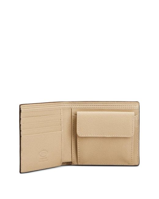 Tod's Brown Logo-Plaque Wallet for men