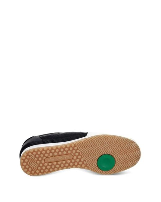 Lacoste Black Aura Leather Sneakers