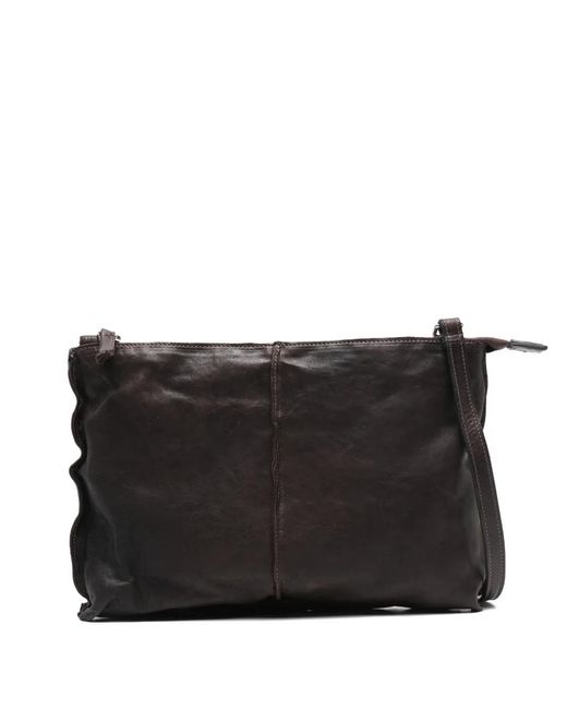 Sac À Bandoulière En Cuir À Volants SOMMET en coloris Black