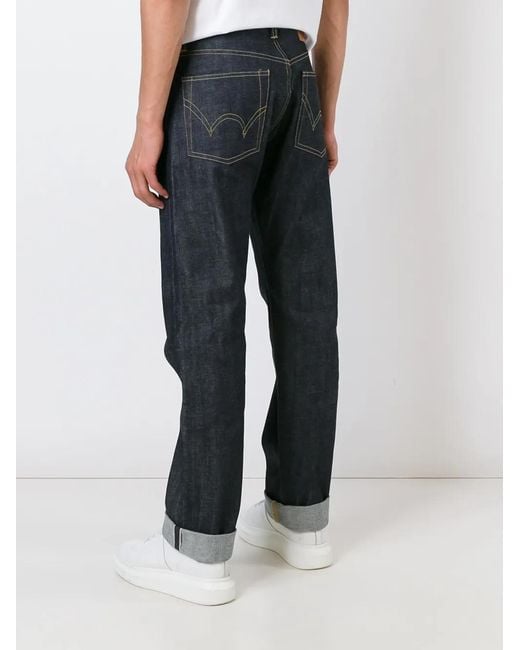 Edwin Roll-Up Jeans in het Blue voor heren