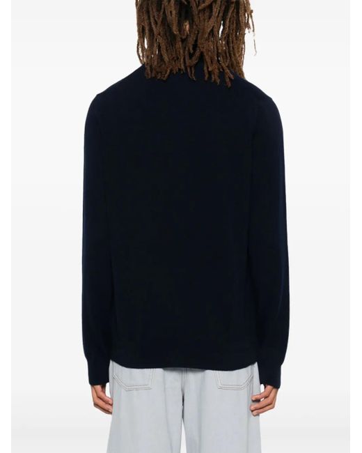 Cardigan Con Zip di Paul Smith in Blue da Uomo