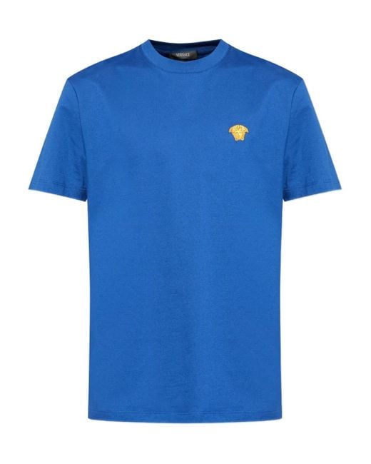T-Shirt Medusa Versace pour homme en coloris Blue