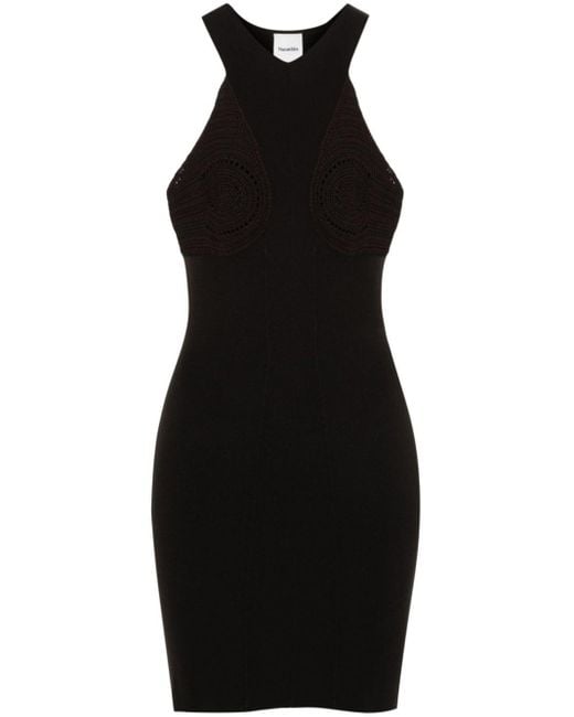 Nanushka Maecy Gebreide Mini-jurk in het Black
