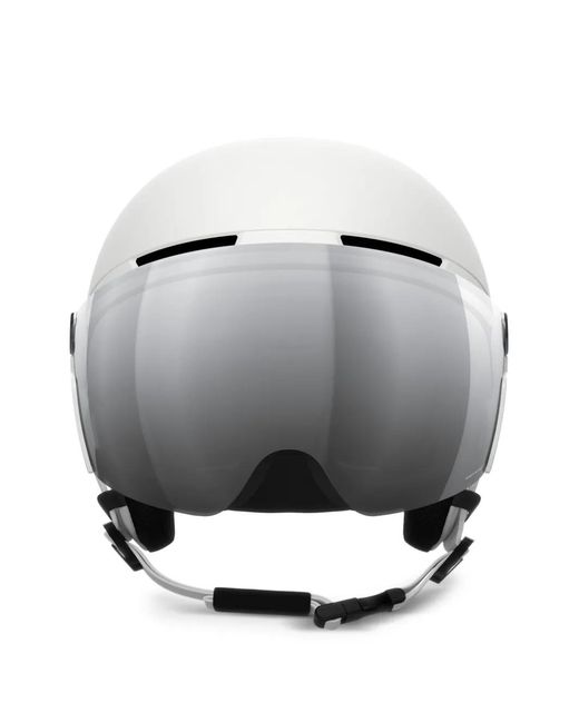 Casco Con Visiera Bianca di Poc in White da Uomo