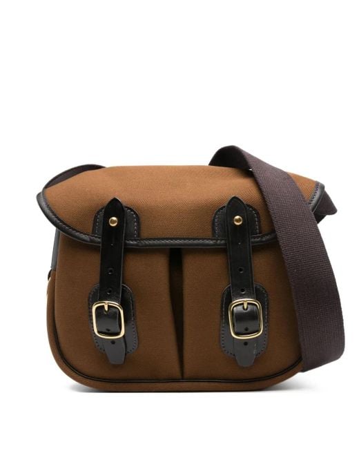 Brady Brown Norfolk Buckled Shoulder Bag