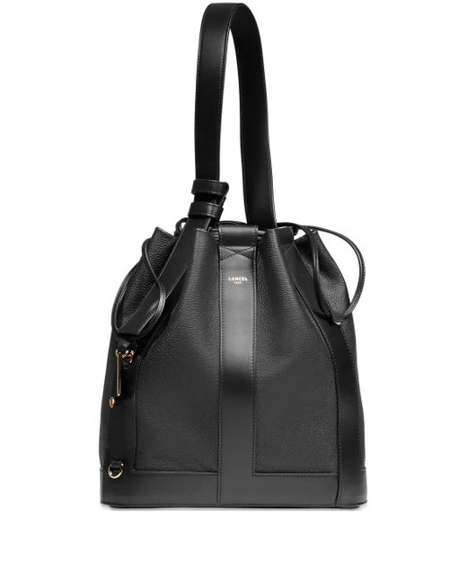 Lancel Black Mittelgroße Elles Beuteltasche