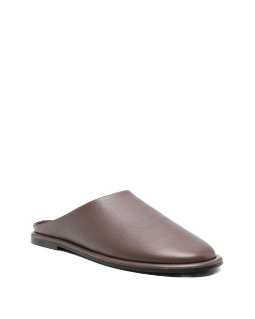 A.Emery Brown Spencer Flat Slippers