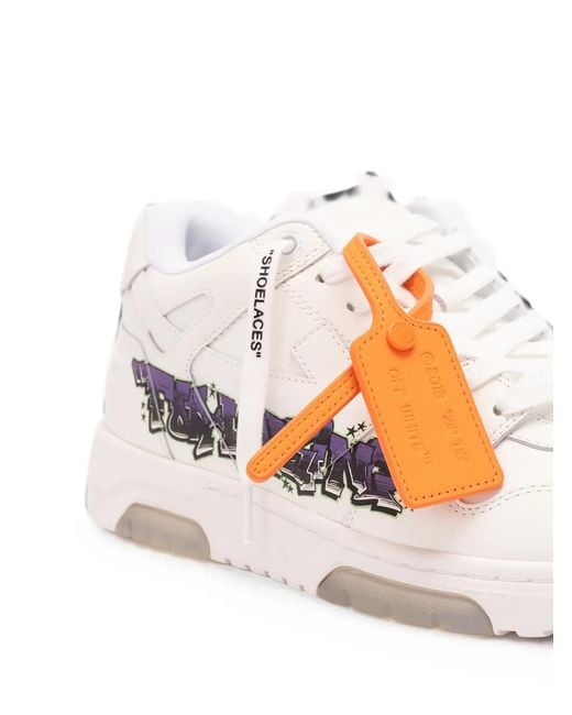 Off-White c/o Virgil Abloh Pink Out Of Office Sneakers for men