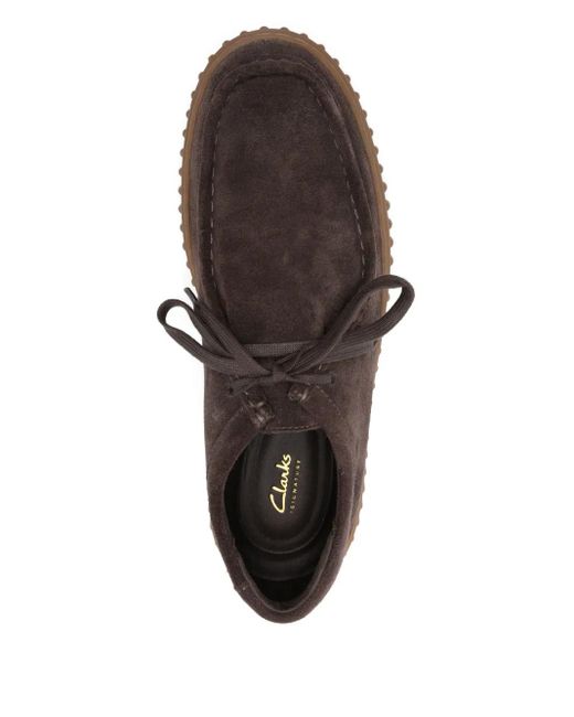 メンズ Clarks Torhill ダービーシューズ Brown