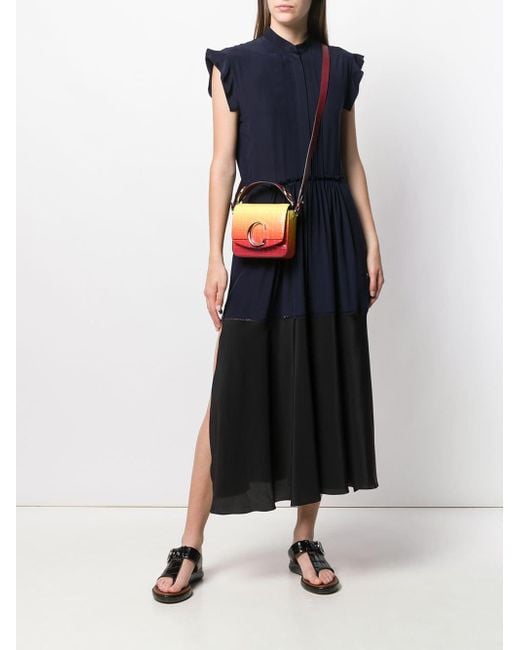 Chlo Sunset Crossbody Bag in Orange Lyst