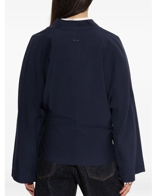 KENZO Blue Jacke mit Bindegürtel