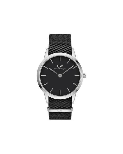 Daniel Wellington Black Iconic Nato 40Mm for men