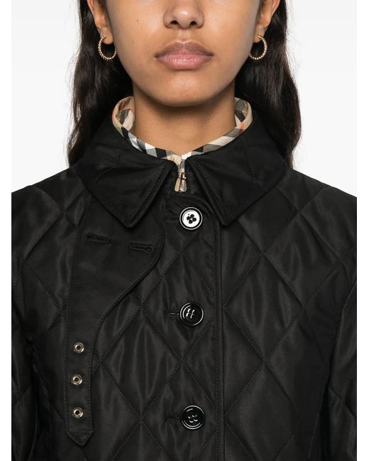 Burberry Black Quilted Jacket