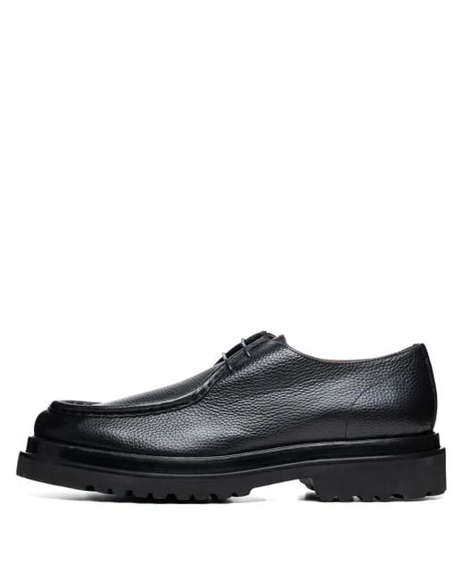 Poche Paris Black Adrien Derby Shoes for men