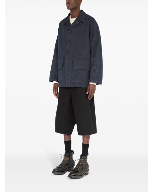 Maison Margiela Black Cotton Jacket for men