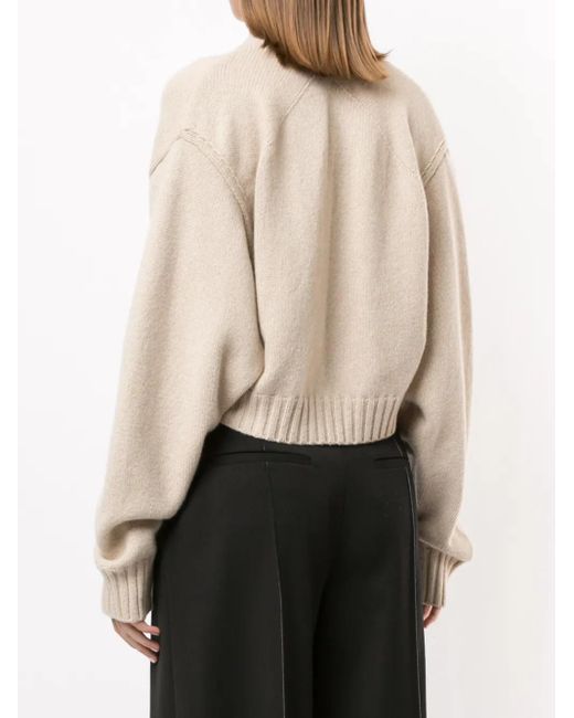 Proenza Schouler Natural Eco Cashmere Cardigan