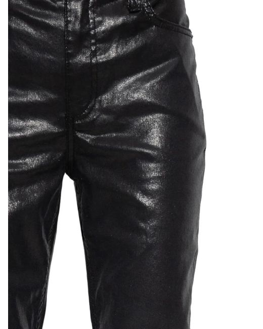 Rag & Bone Black Flared Trousers