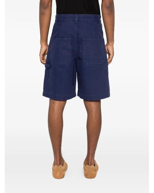 Isabel Marant Blue Pocket Shorts for men