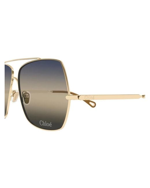 Chloé Metallic Aly Sunglasses