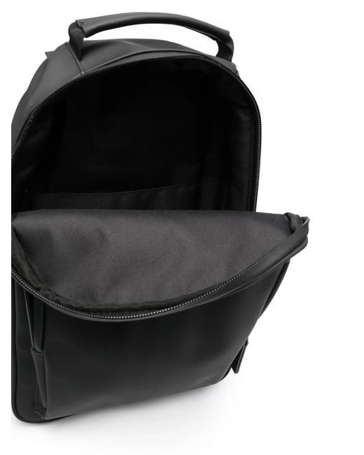 Rains Black Book Daypack Waterproof Backpack
