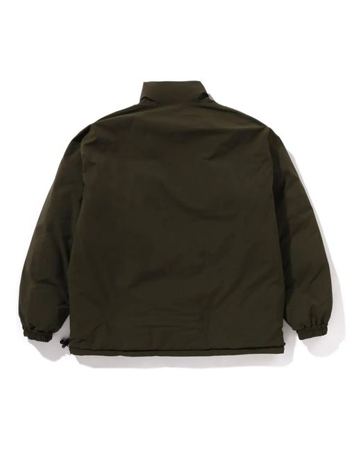A Bathing Ape Black Reversible Padded Jacket for men