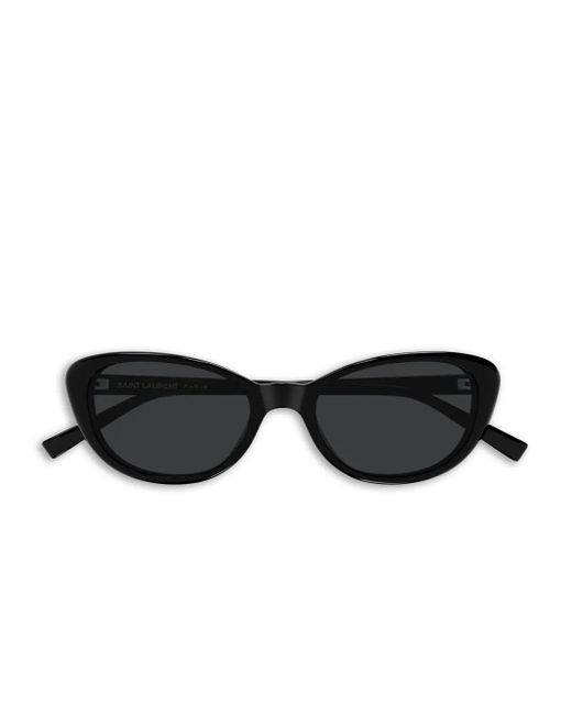 Lunettes De Soleil À Monture Papillon Saint Laurent en coloris Black