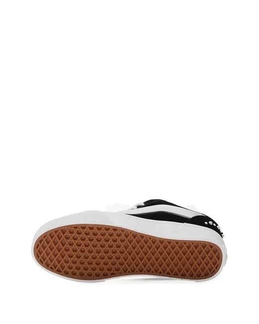 Vans White Knu Skool Sneakers