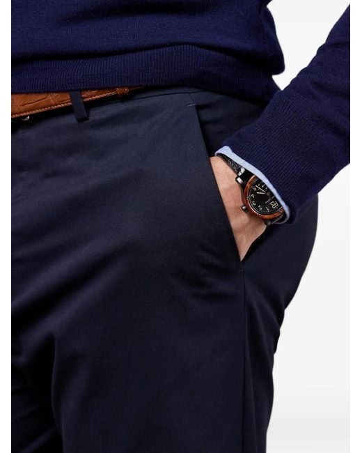Ralph Lauren Blue Cotton Chinos for men