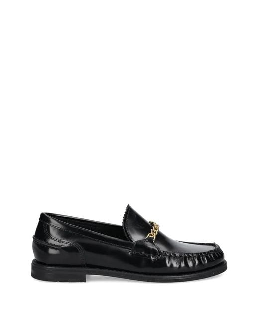 Gant Black Mocassins À Détail De Chaîne
