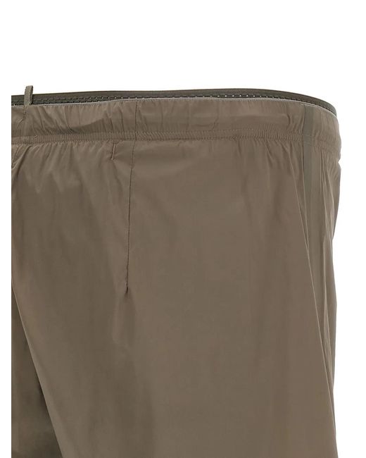 Satisfy Gray Techsilk 5' Layered Shorts for men