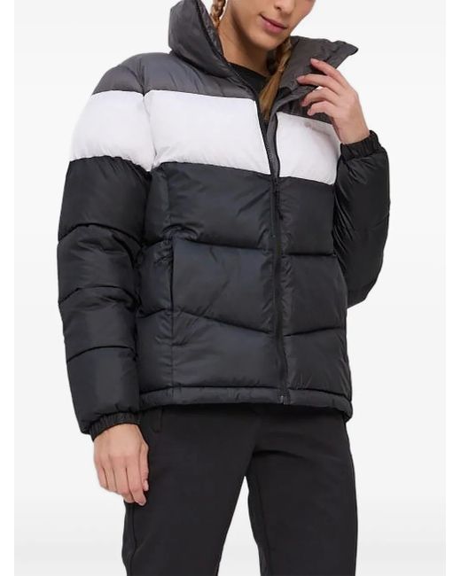 Columbia Black Gefütterte Jacke in Colour-Block-Optik