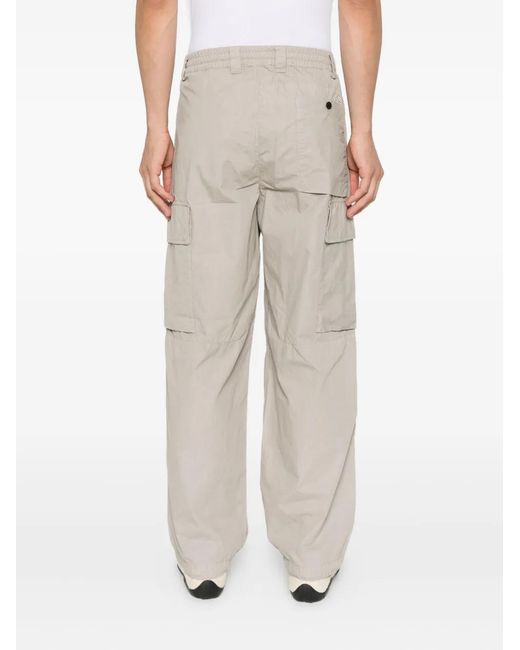 C P Company White Cargo Pant for men