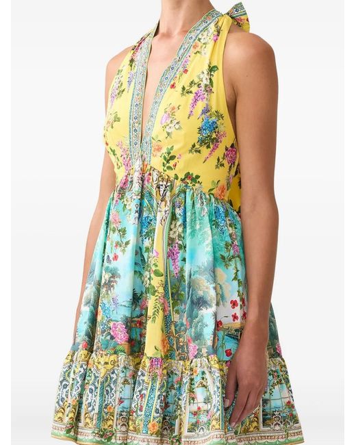 Camilla Green Tales Of Topkapi Palace Ruffled Dress
