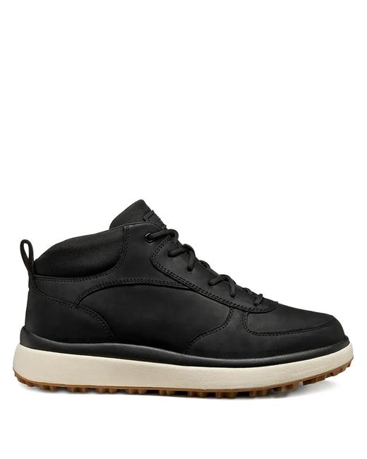 Geox Black Granito + Grip Lace-Up Fastening Boots for men