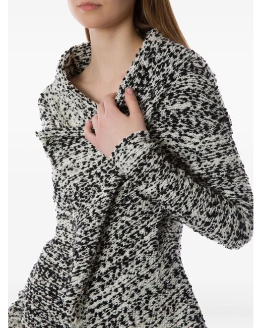 Alberta Ferretti Asymmetrisch Jack in het Gray