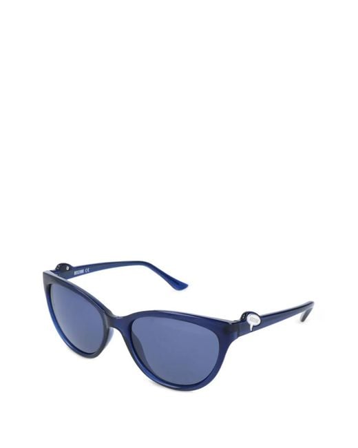 Moschino Blue Cat-Eye Frame Sunglasses