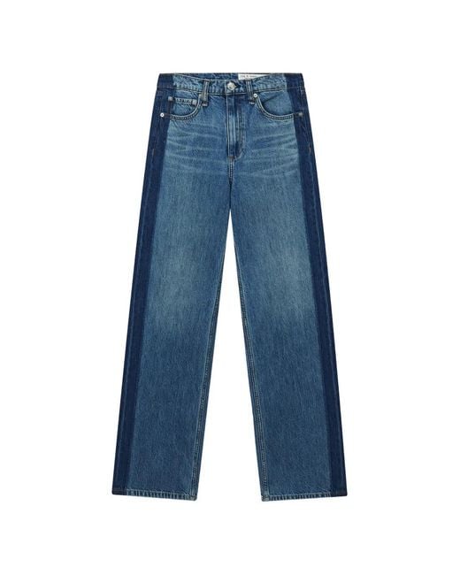 Vaqueros Rectos Shea Rag & Bone de color Blue