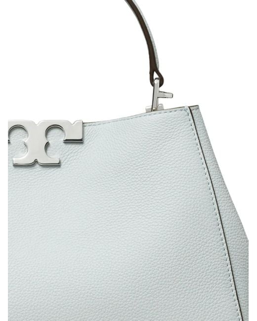 Bandolera Eleanor mediana Tory Burch de color Metallic