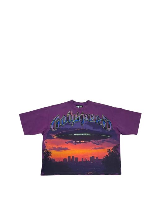 メンズ Godspeed U.A.P Tシャツ パープル | Lyst