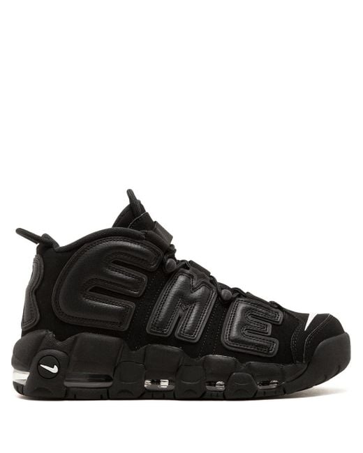 nike x supreme uptempo black