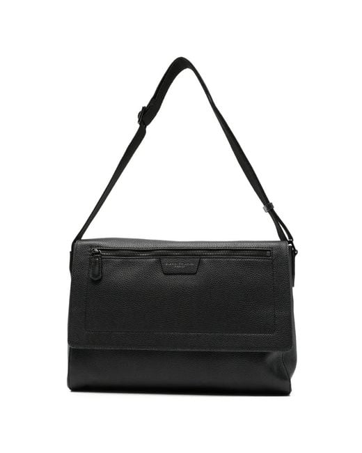 Gianni Chiarini Black Florence Laptop Bag for men