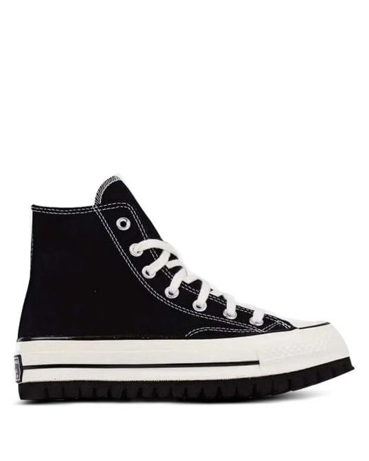 Converse Black Chuck 70 Platform Sneakers