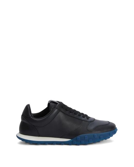 Jil Sander Blue Moon Leather Sneakers for men