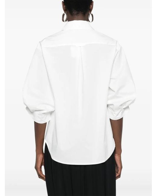 Jonathan Simkhai White Gemma Hemd