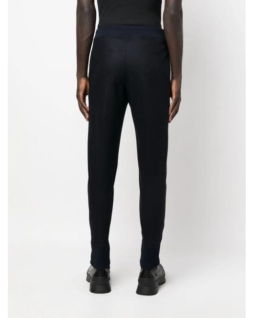 メンズ Jil Sander テーパード トラックパンツ Black